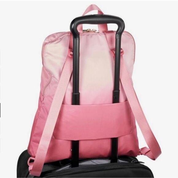 TUMI Voyageur Just in Case Travel Backpack Nylon Ombré Pink Lightweight main image 6